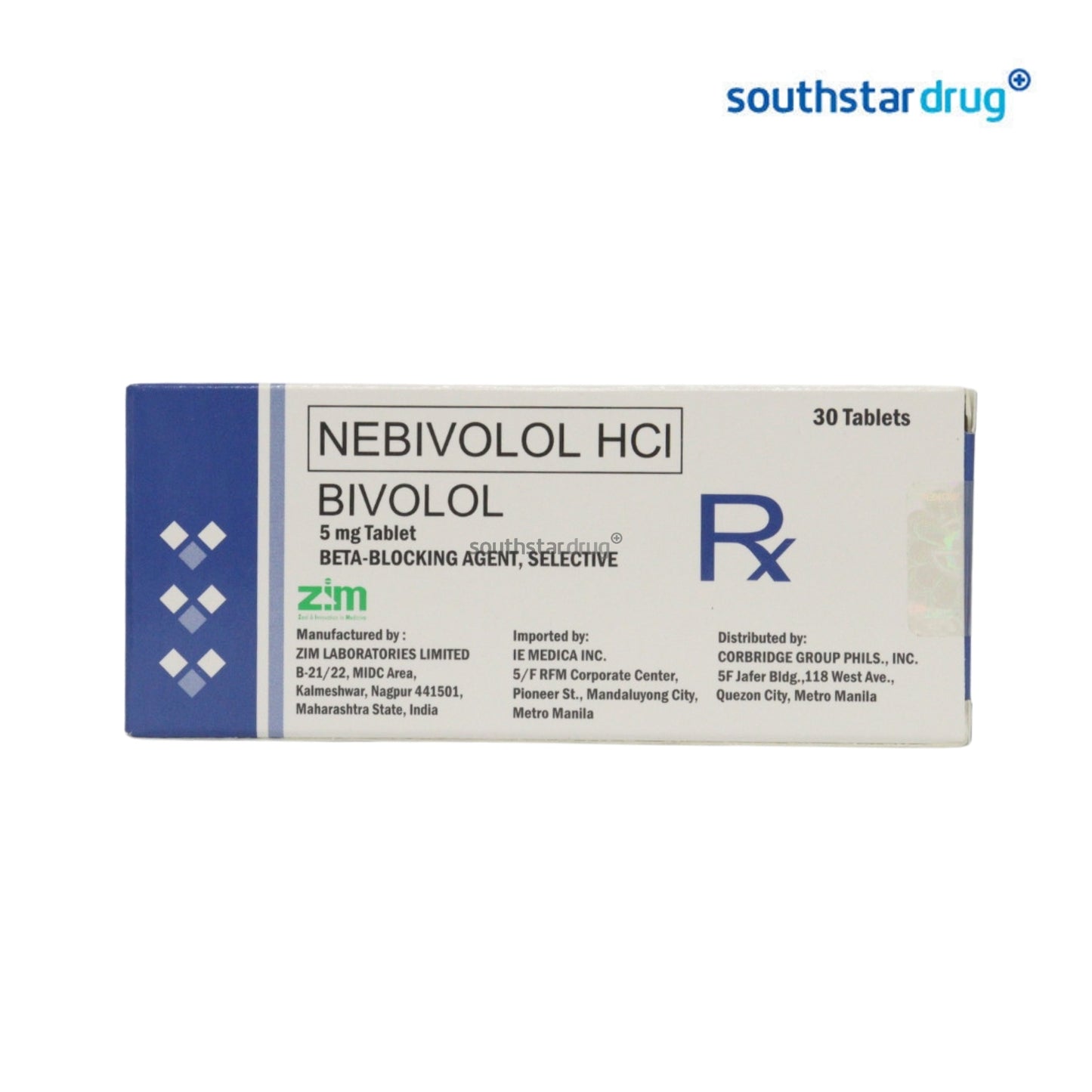 Rx: Bivolol 5mg Tablet