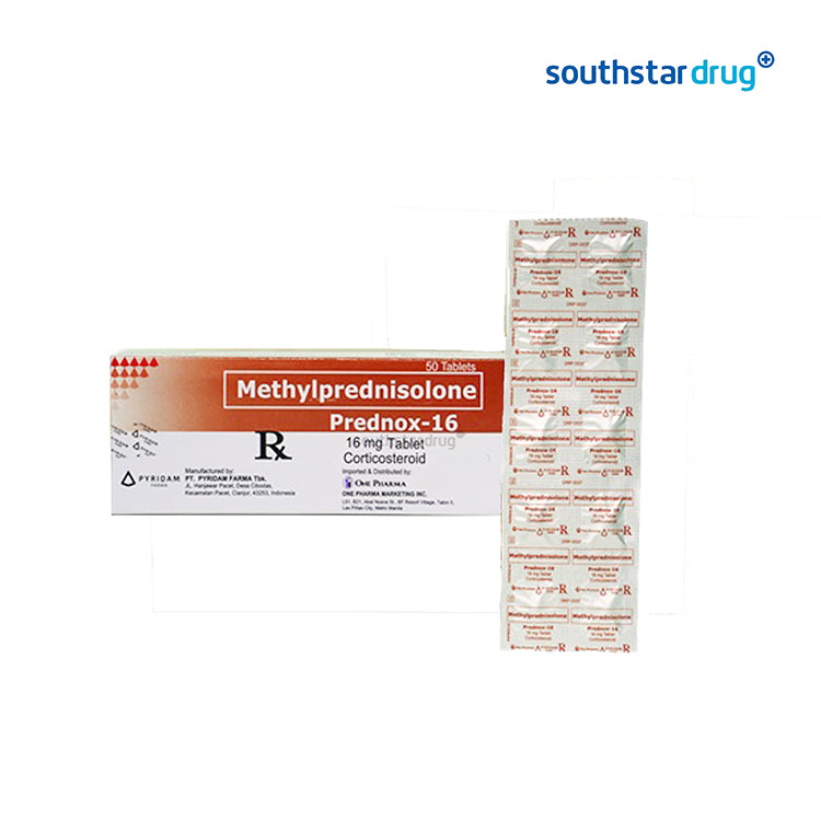 Rx: Prednox-16 16mg Tablet