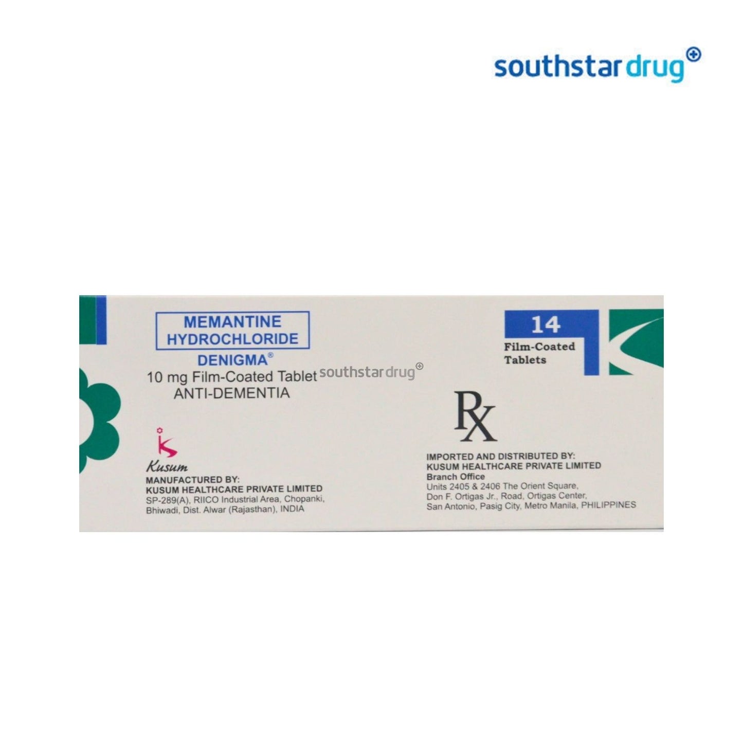 Rx: Denigma 10mg