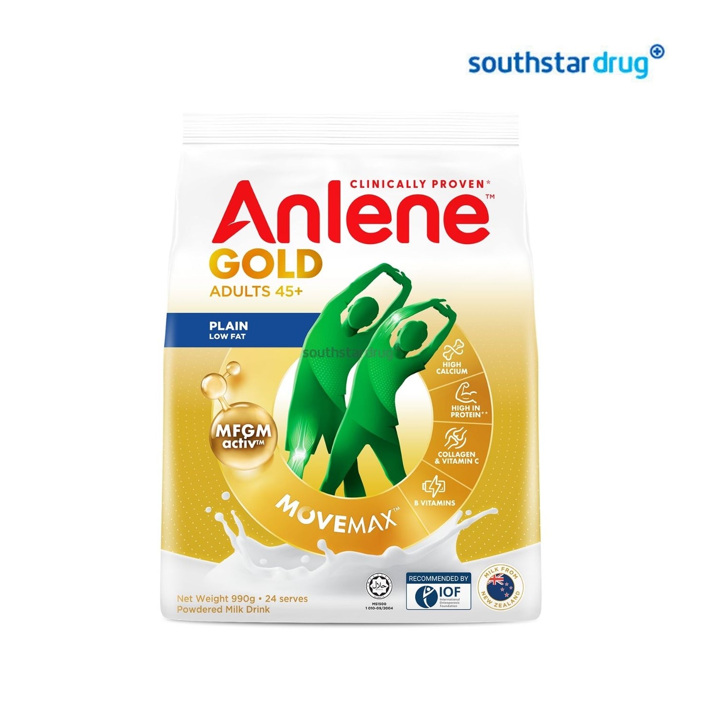 Anlene Gold 5x Movemax 990g Powder