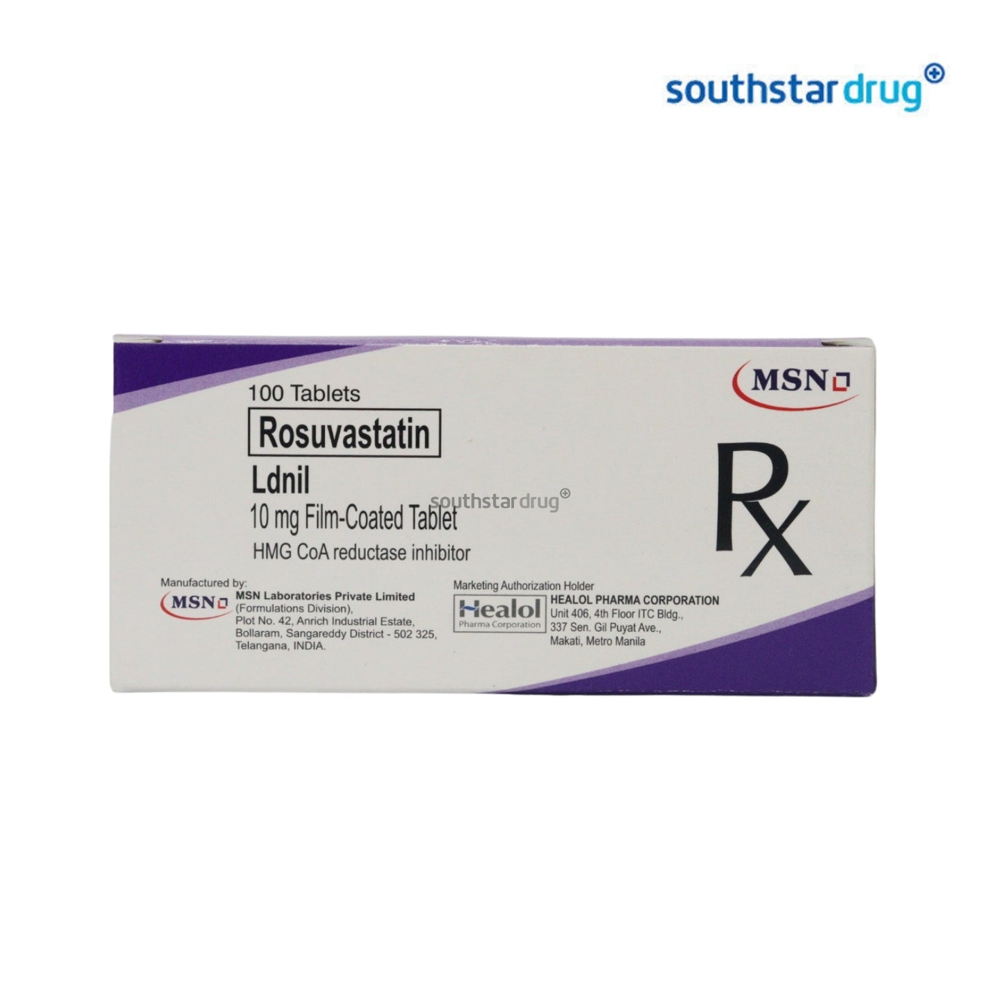 Rx: Ldnil 10mg Tablet