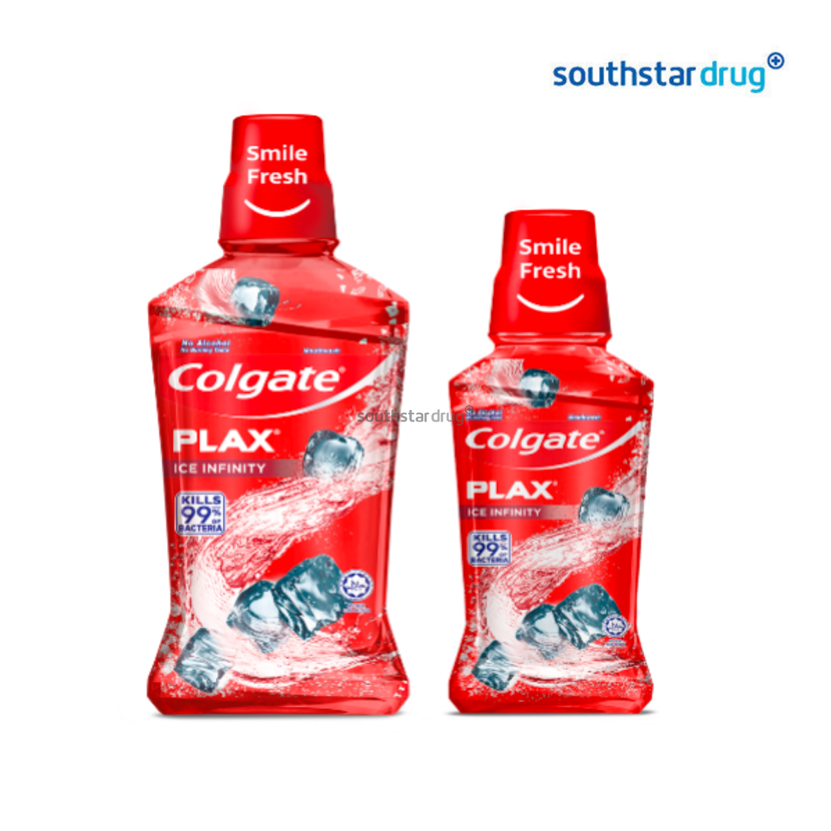 Colgate Mouthwash Iceinfnty 500ml Free 250ml