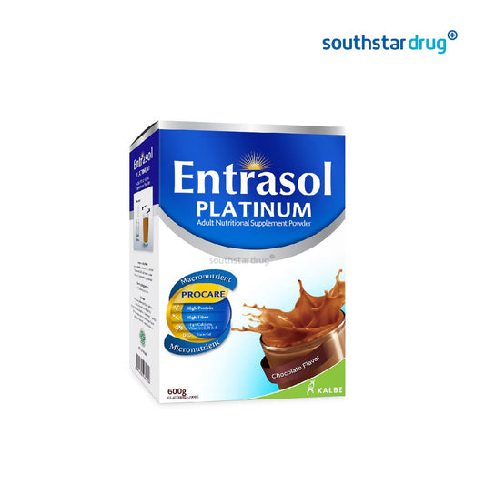 Entrasol Platinum Chocolate Flavor Powder 600g