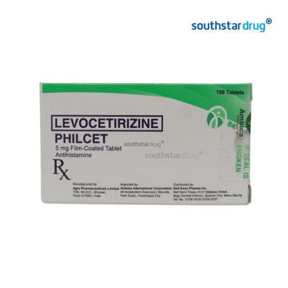 Rx: Philcet 5mg Tablet