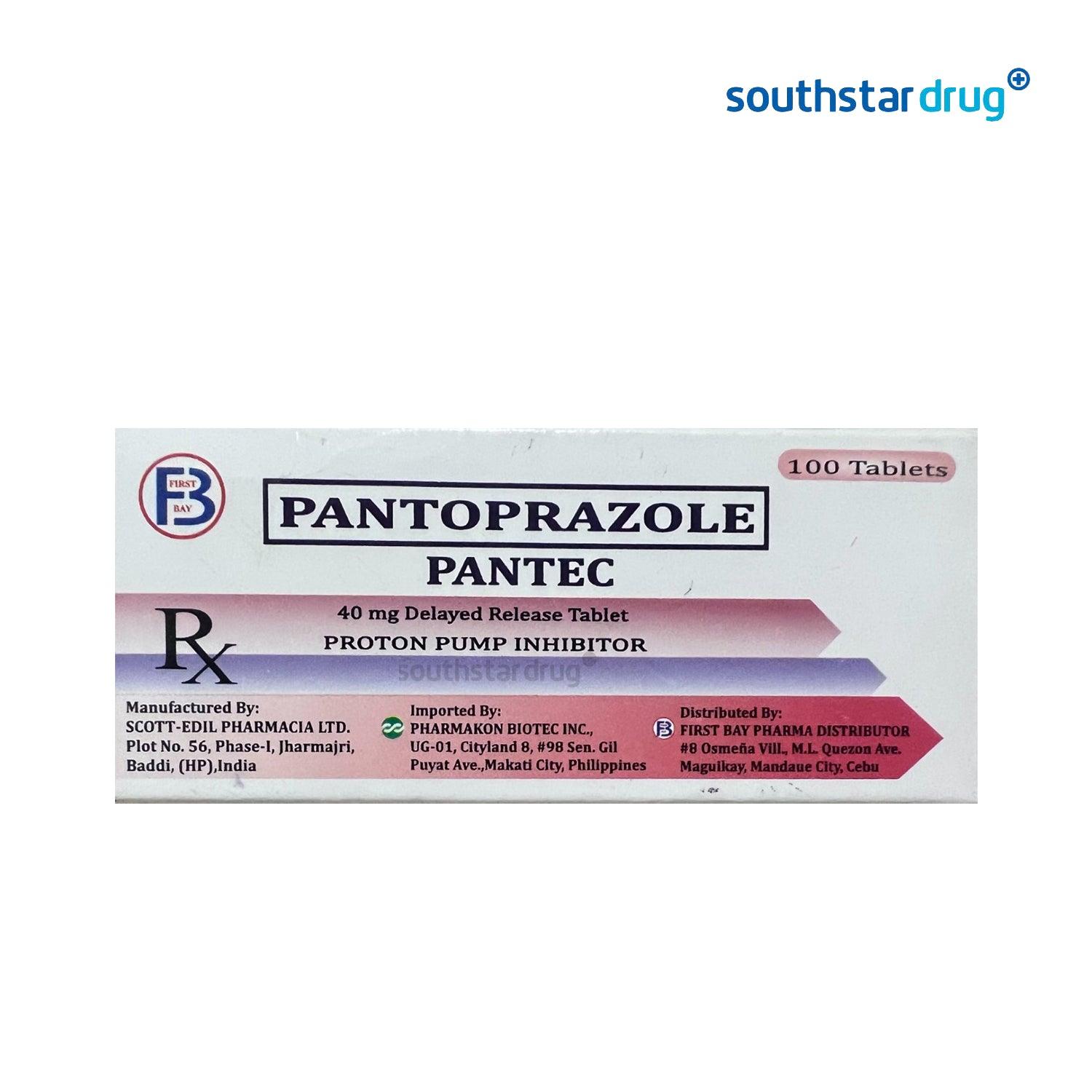 Rx: Pantec 40mg Tablet - Southstar Drug