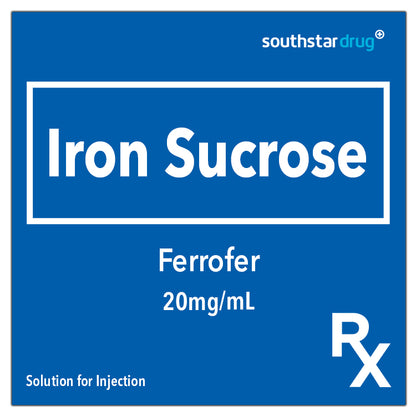 Rx: Ferrofer 20mg/ml Solution For Injection 5ml