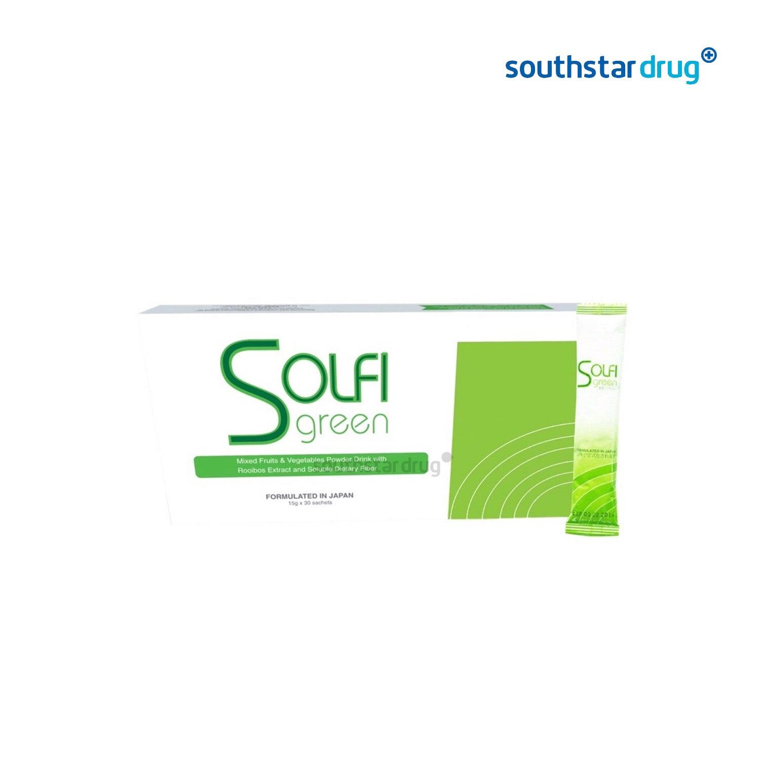 Solfi Green Mixed Fruits & Vegetables Power Drink - Southstar Drug