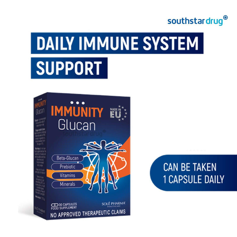 Immunity Glucan Capsule - 15s - Southstar Drug