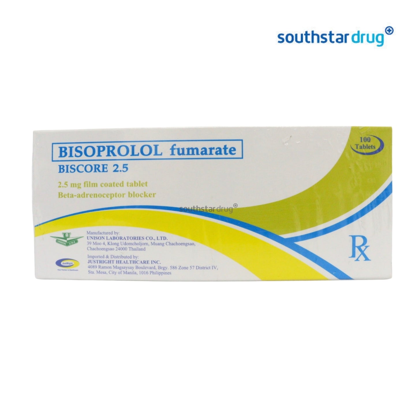 Rx: Biscore 2.5 2.5mg Tablet