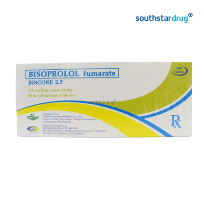 Rx: Biscore 2.5 2.5mg Tablet