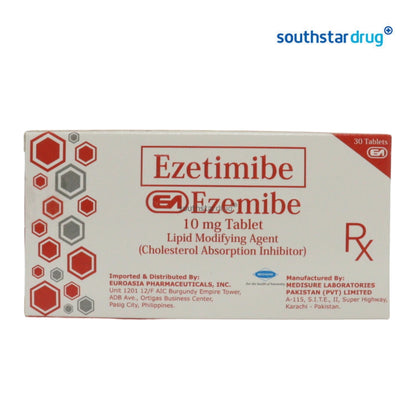 Rx: Ezemibe 10mg Tablet