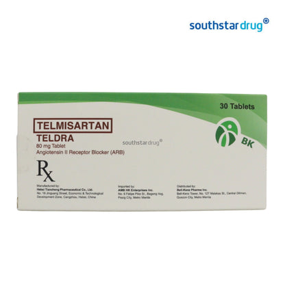 Rx: Teldra 80mg Tablet