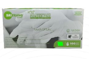 Medx/Sritrang Gloves Latex Powder-Free Small