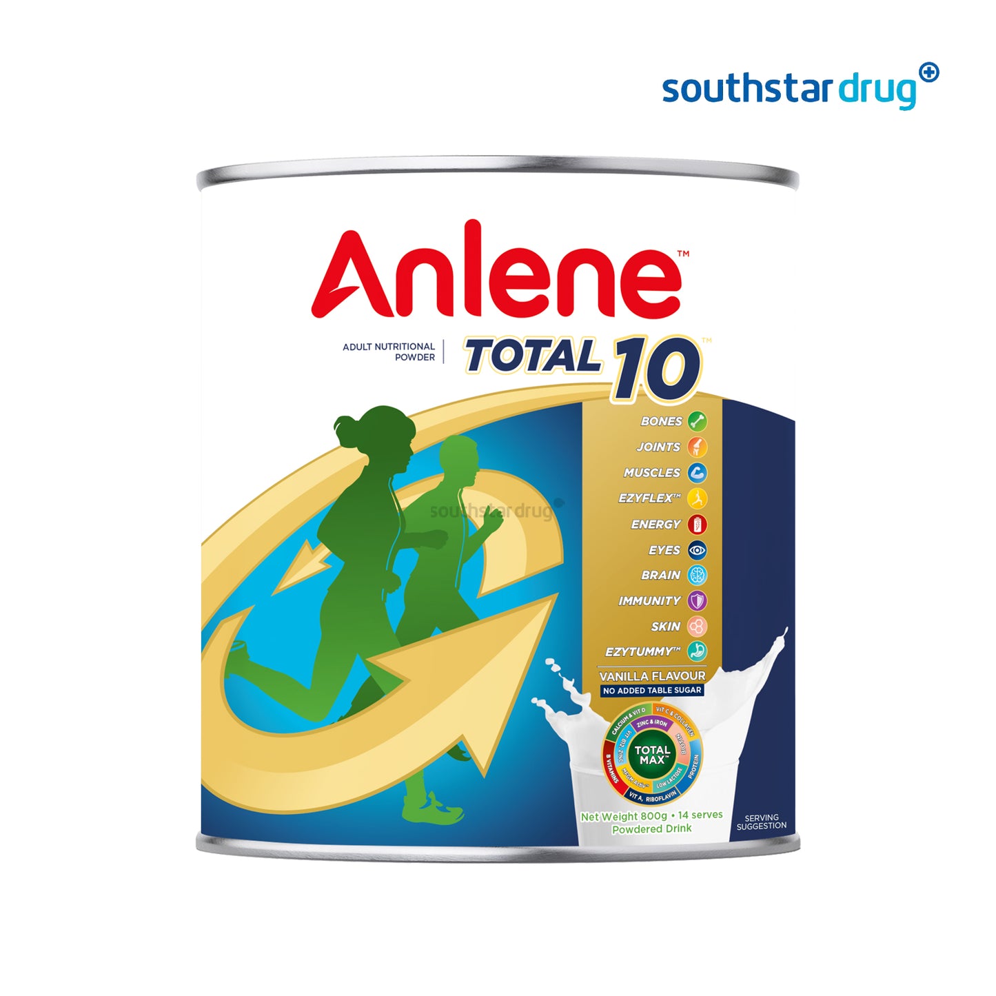 Anlene TOTAL10 Vanilla Can 800g