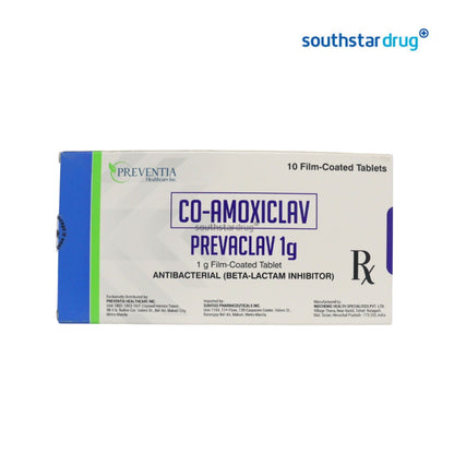 Rx: Prevaclav 1g Tablet