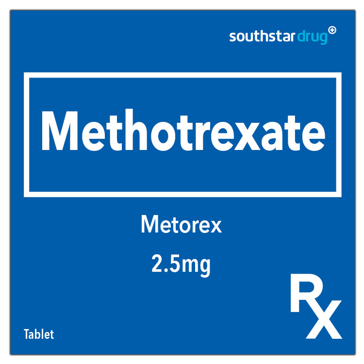 Rx: Metorex 2.5mg Tablet