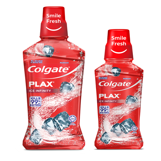Colgate Mouthwash Iceinfnty 500ml Free 250ml