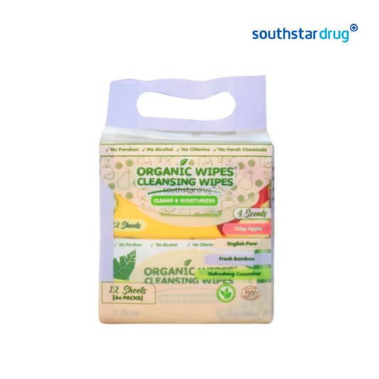 Organic Wipes Cleansing Assorted
