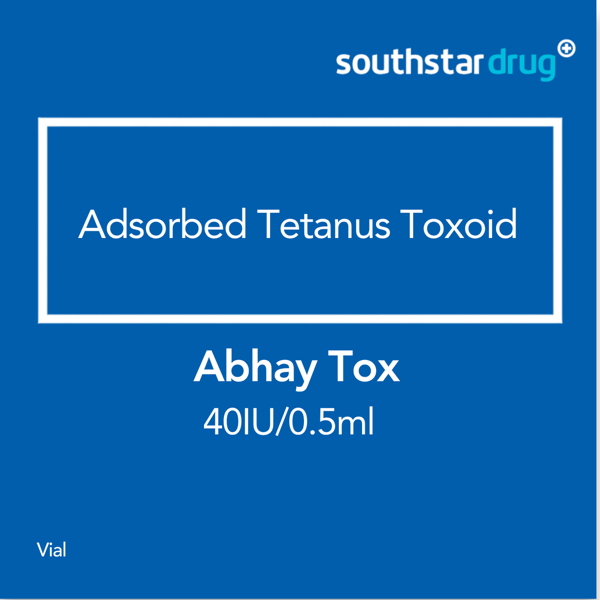 Abhay Tox 40Iu/0.5ml Bio Vial