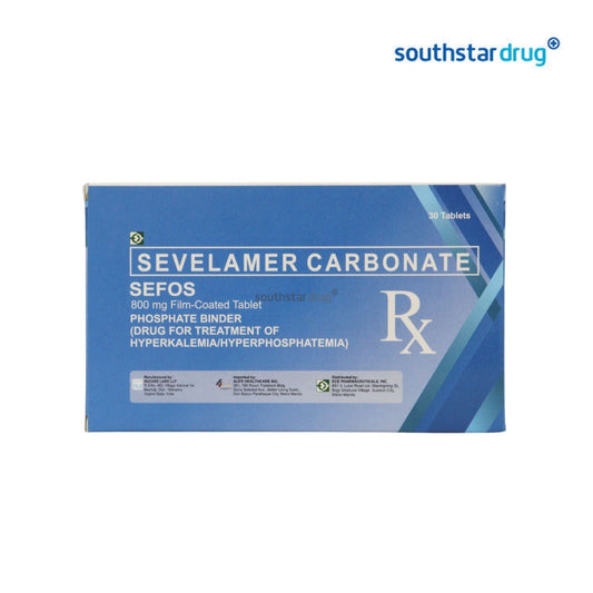 Rx: Sefos 800mg Film-Coated Tablet