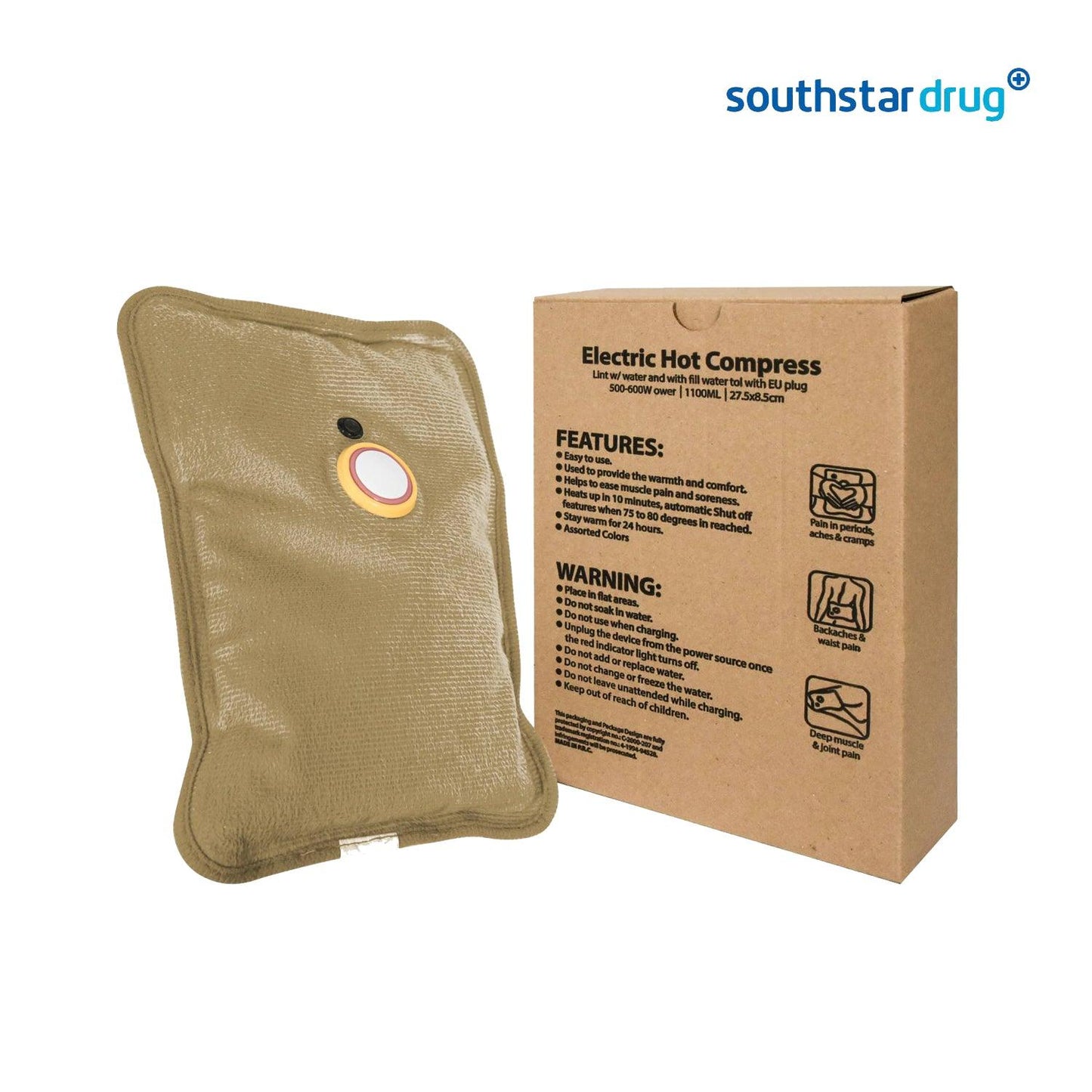 Ramesh Electric Hot Compress Rechargeable Bag - Southstar Drug