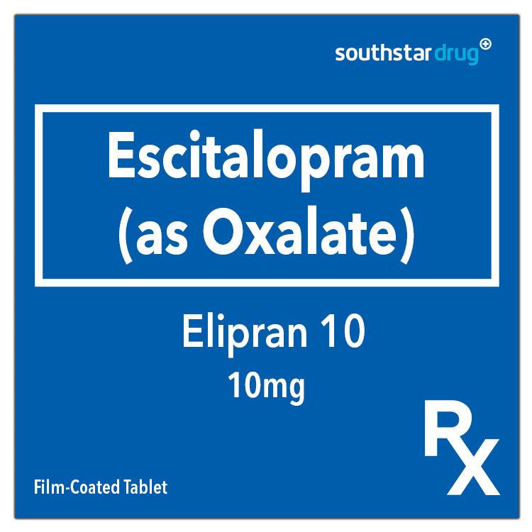 Rx: Elipran 10 10mg Film Coated Tablet - Southstar Drug