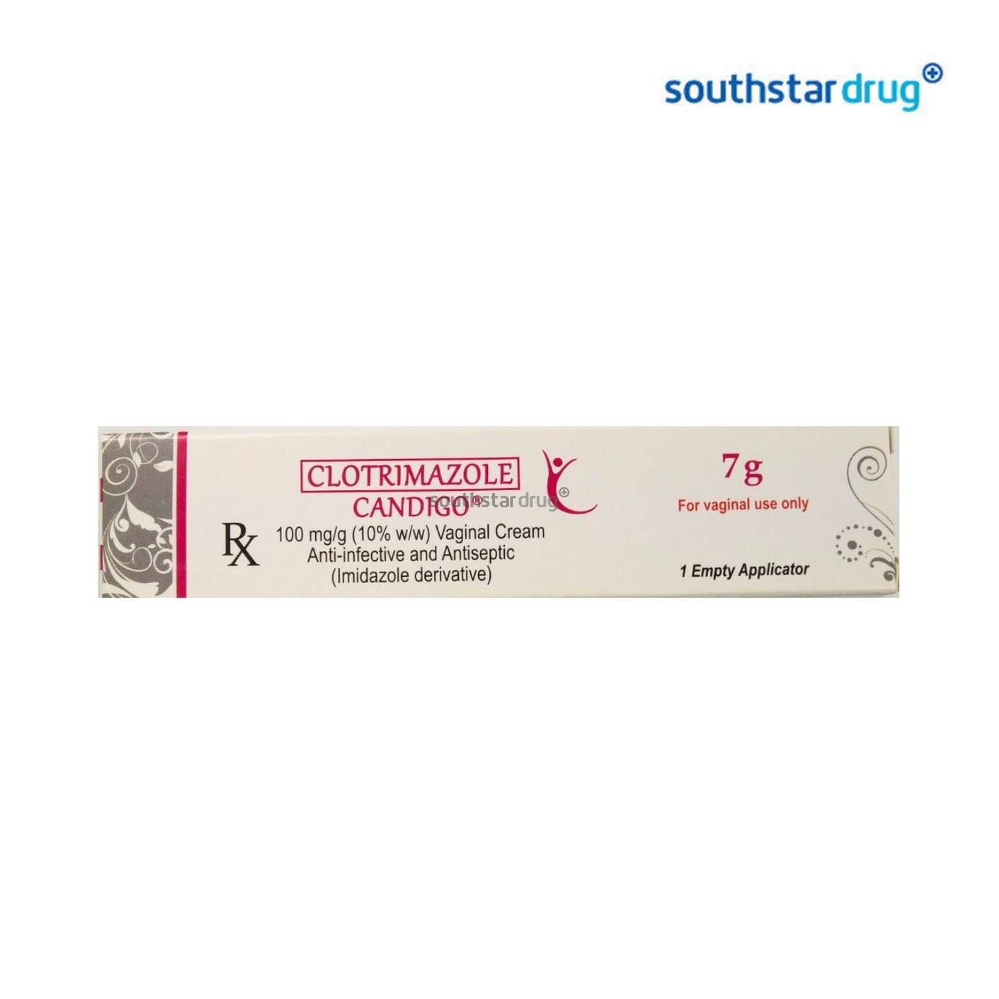 Rx: Candigo 100 mg/g (10% w/w) Vaginal Cream 7g