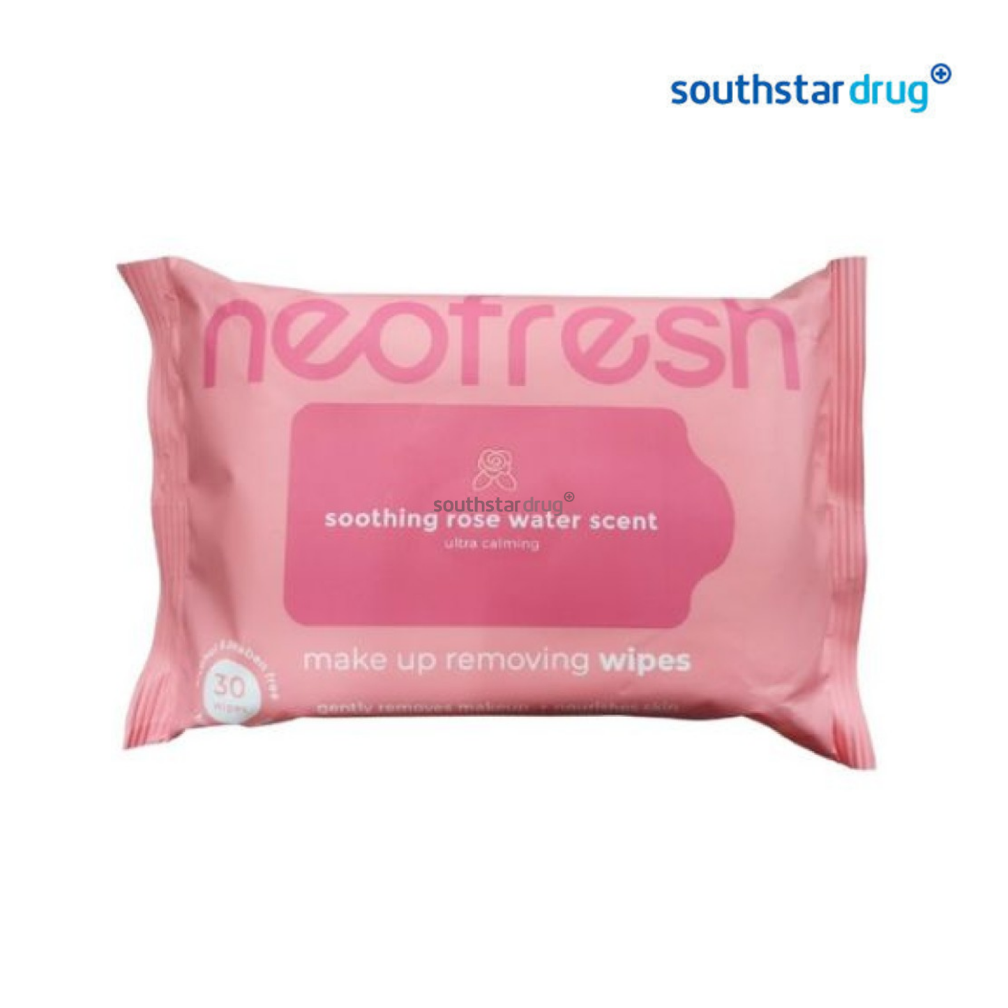 Neofresh MakeUp Remover Rose Wipes - 30s