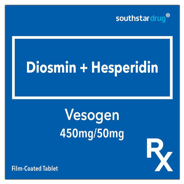Buy Rx: Vesogen 450mg/50mg Film-Coated Tablet Online – Southstar Drug