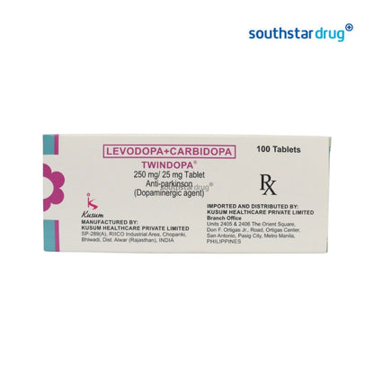 Rx: Twindopa 250mg/25mg Tablet