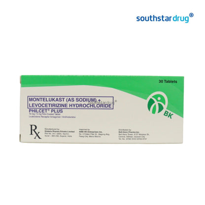 Rx: Philcet Plus 10mg/5mg Film-Coated Tablet