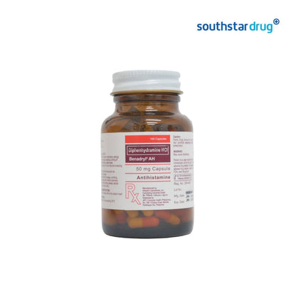 Rx: Benadryl AH 50mg Capsule