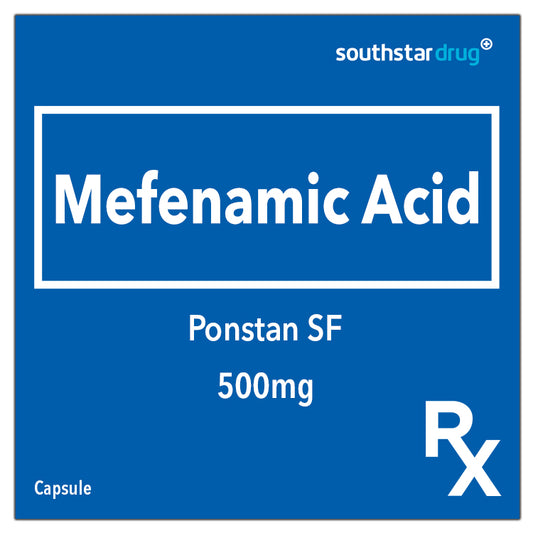 Rx: Ponstan SF 500mg Capsule