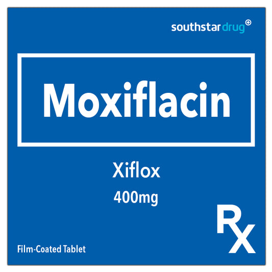 Rx: Xiflox 400mg Film-Coated Tablet 5X1