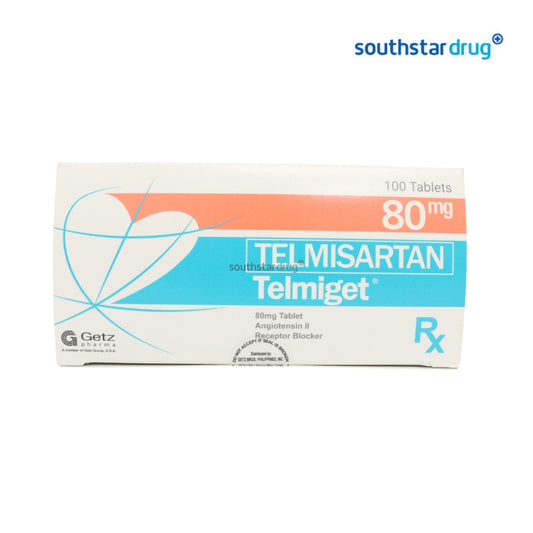 Rx: Telmiget 80mg Tablet