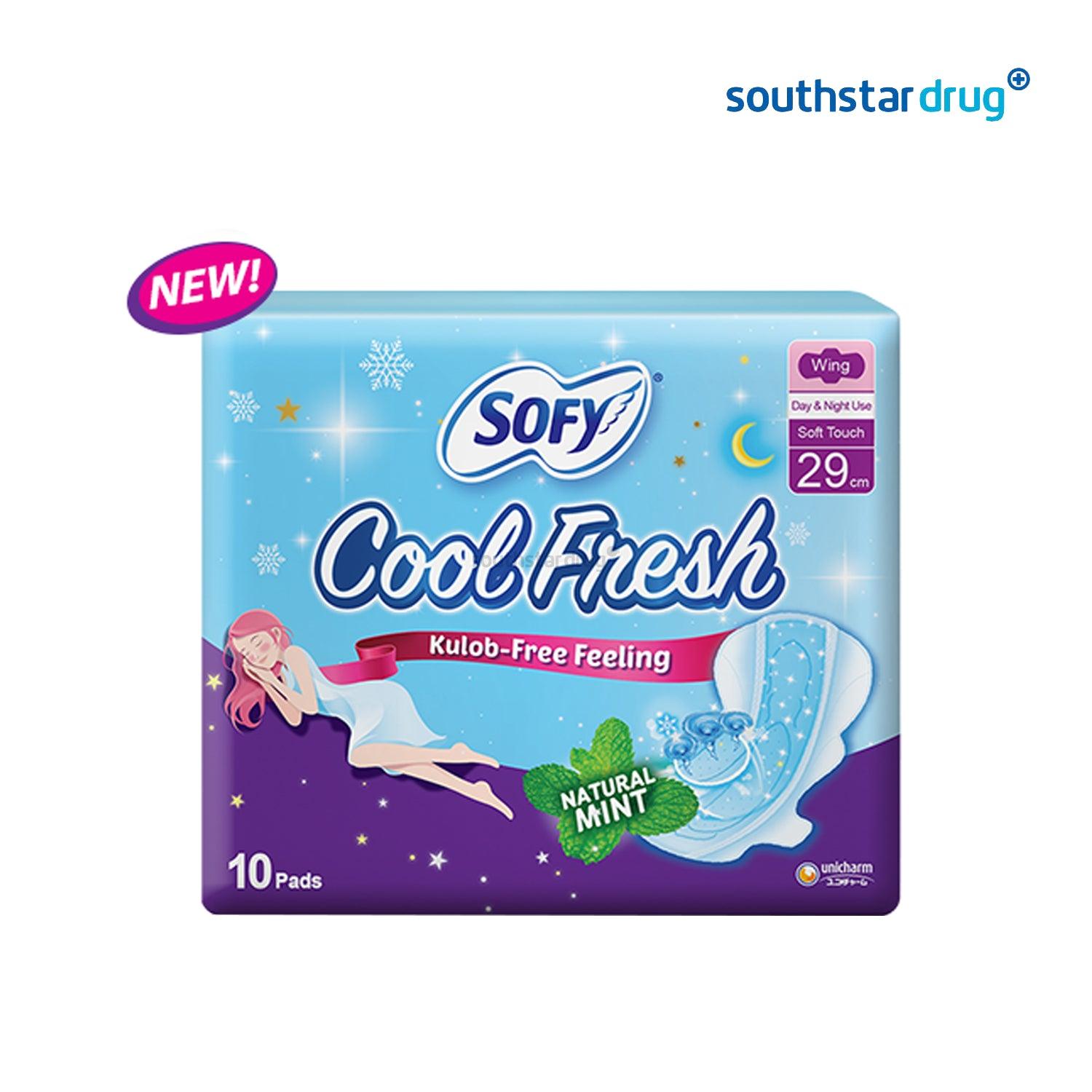 Sofy Cool Fersh Mint Day & Nght With Wings Napkin - 10s - Southstar Drug