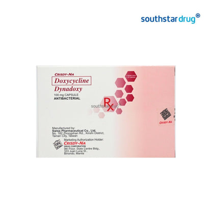 Rx: Dynadoxy 100mg Capsule