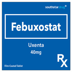 Rx: Uxenta 40mg Film-Coated Tablet