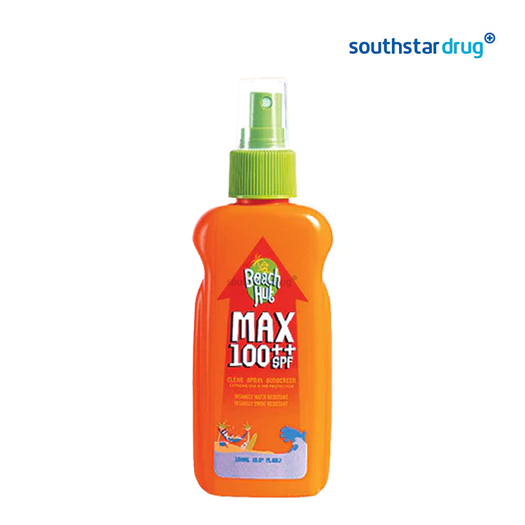 Beach Hut Max SPF100 Sunscreen Spray 150ml