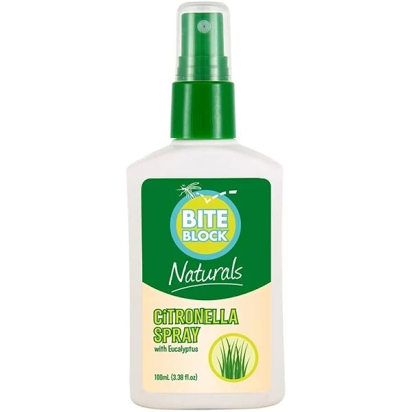 Bite Block Repellent Natural Citronella Spray