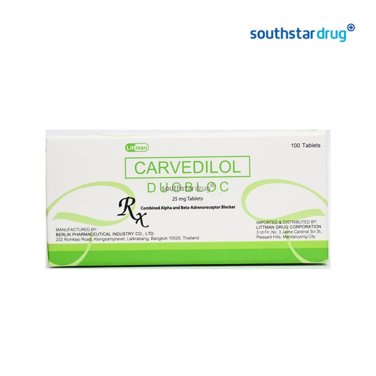 Rx: Duobloc 25mg Tablet