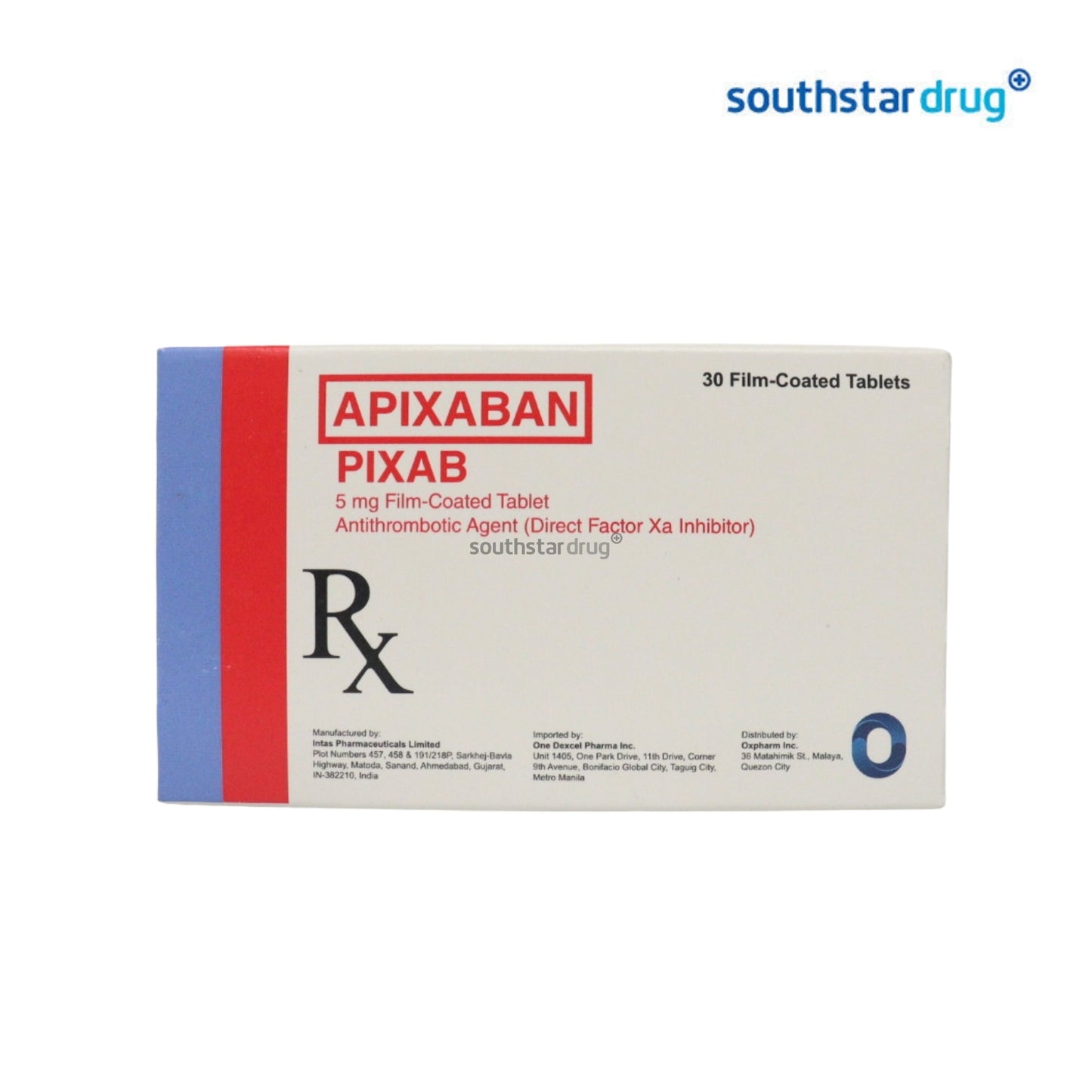Rx: Pixab 5mg Film-Coated Tablet