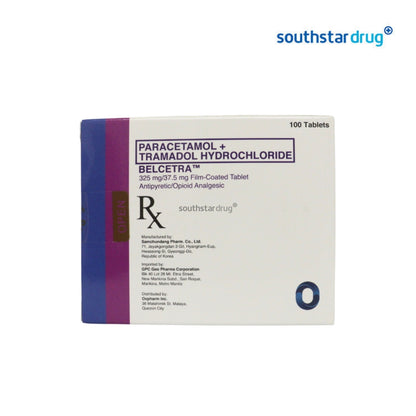 Rx: Belcetra 325mg/37.5mg 1pc. Film-coated Tablet