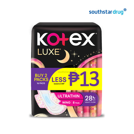 Kotex Luxe Ultrathin Napkin Buy 2 Save P13 16s