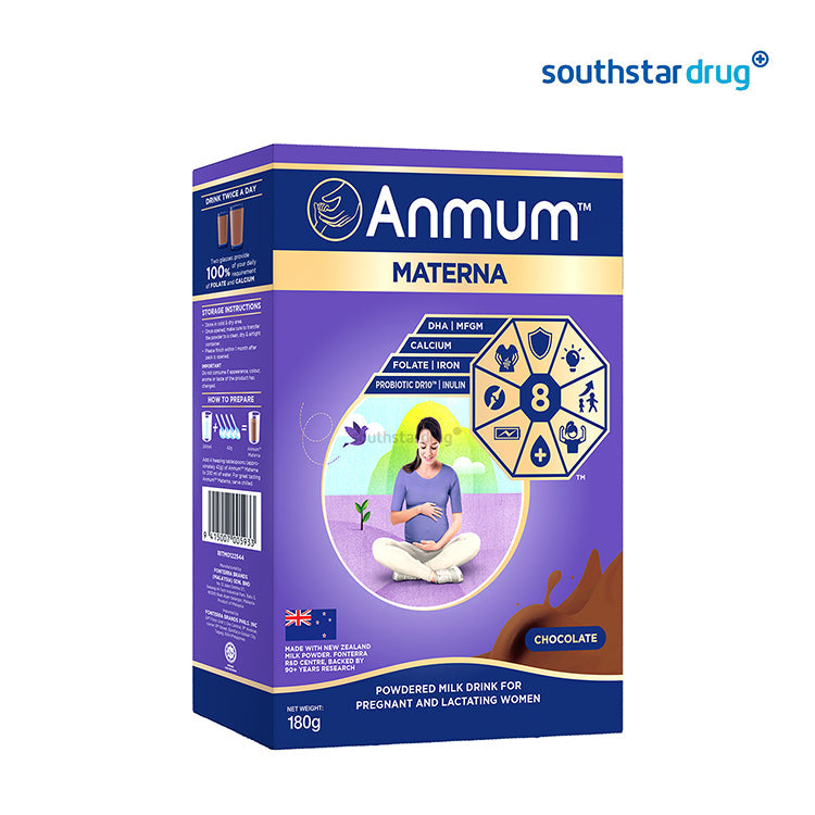 Anmum Materna Chocolate Drink Mix 180g Box