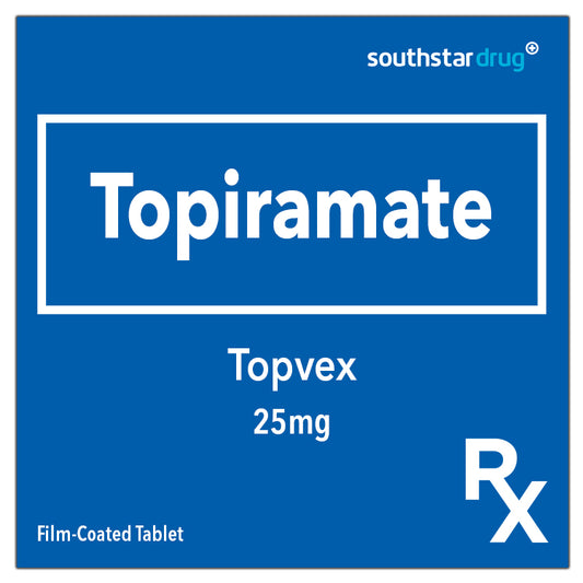 Rx: Topvex 25 25mg Tablet