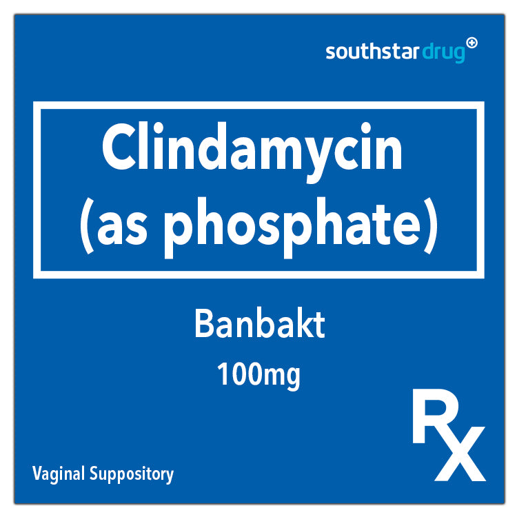 Rx: Banbakt 100mg Vaginal Suppository