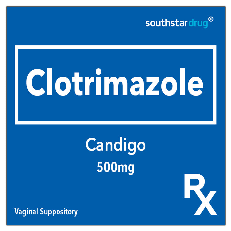 Rx: Candigo 500mg Vaginal Suppository