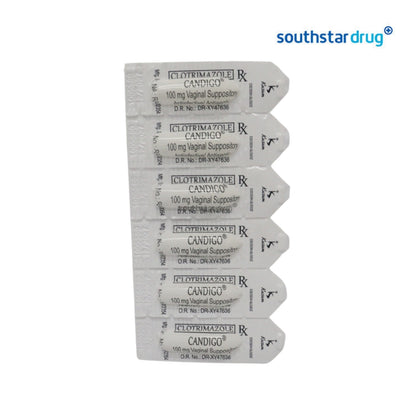 Rx: Candigo 100mg Vaginal Suppository