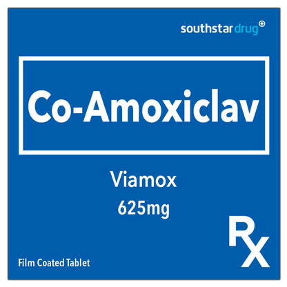 Rx: Viamox 625mg Film-Coated Tablet